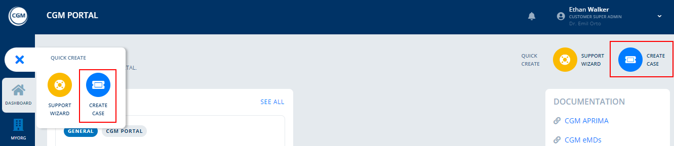 CustomerPortal_DashboardAndNavBar_CreateCasebutton.png