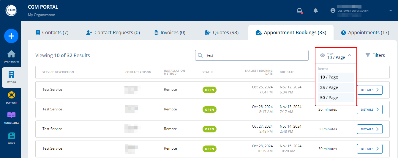 CustomerPortal_MYORG_AppointmentBookings_View.png