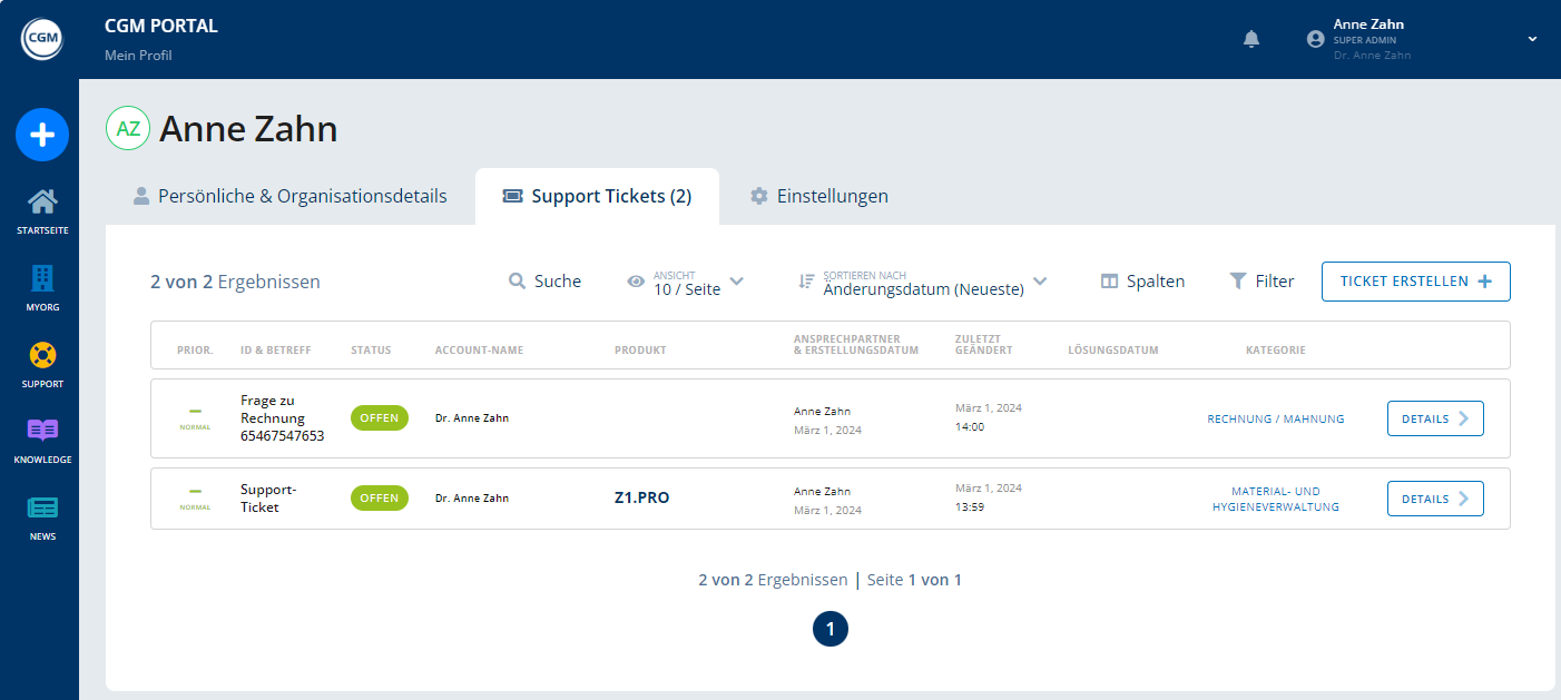 CustomerPortal_Profile_Support Cases_DE.png
