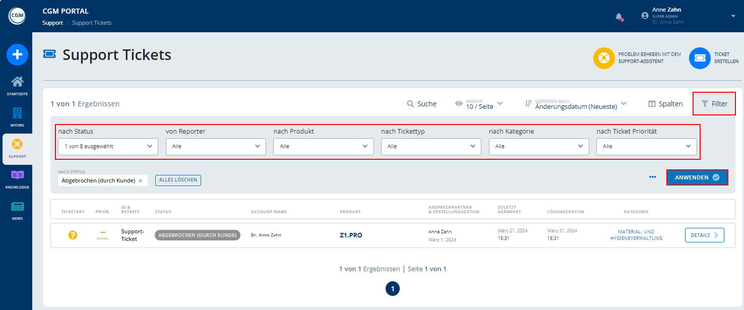 CustomerPortal_Support_Dashboard_Filter_DE.png